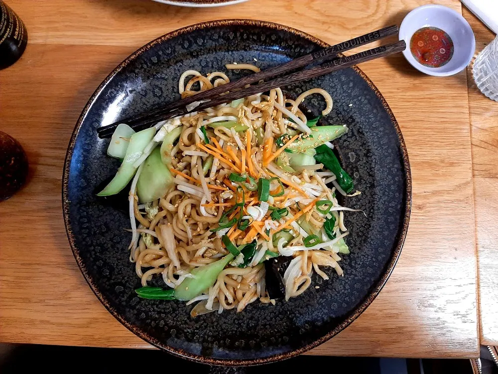 Nouilles Sautées Maison Vegetariennes